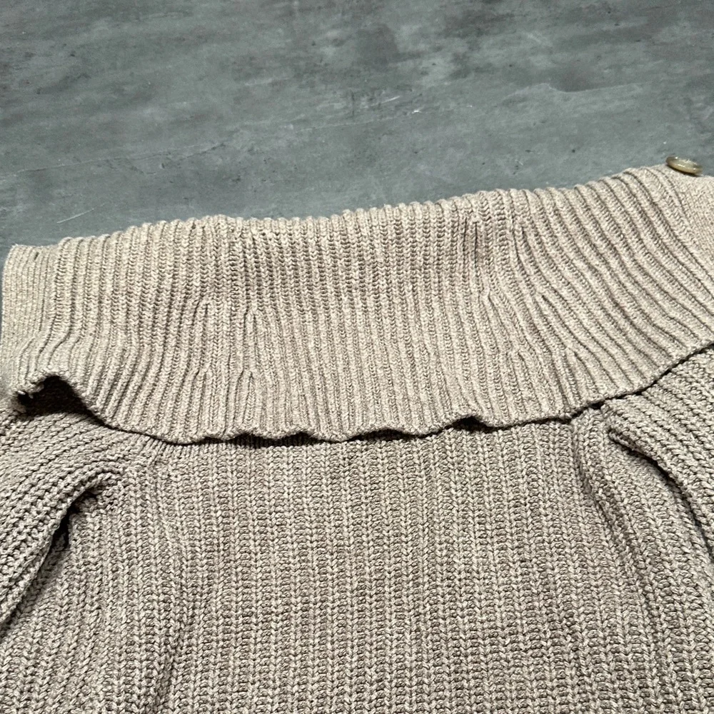 GAP Women's Taupe Knit Cardigan - Picture 4 of 5